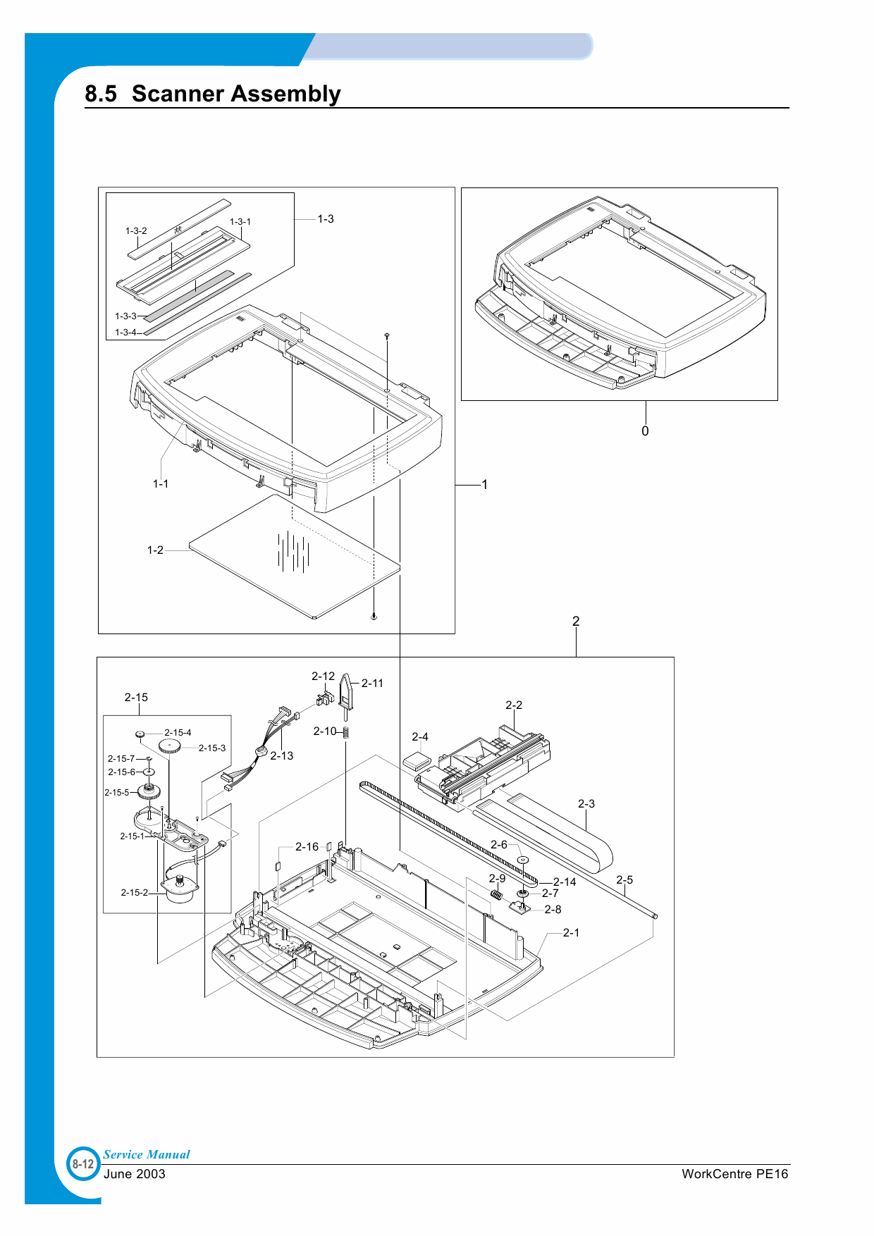 Xerox WorkCentre PE-16 Parts List and Service Manual-5